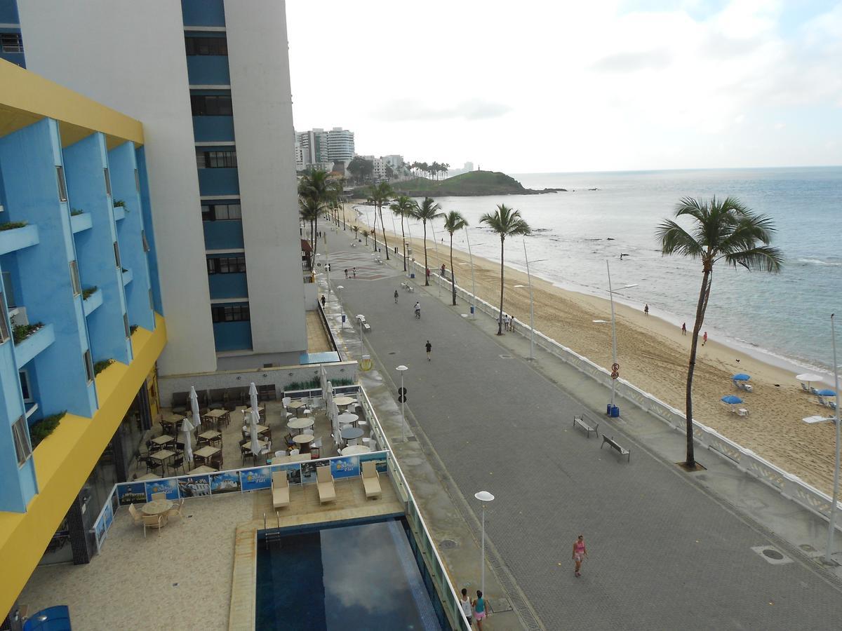 Apart Flat Farol Da Barra Salvador Extérieur photo